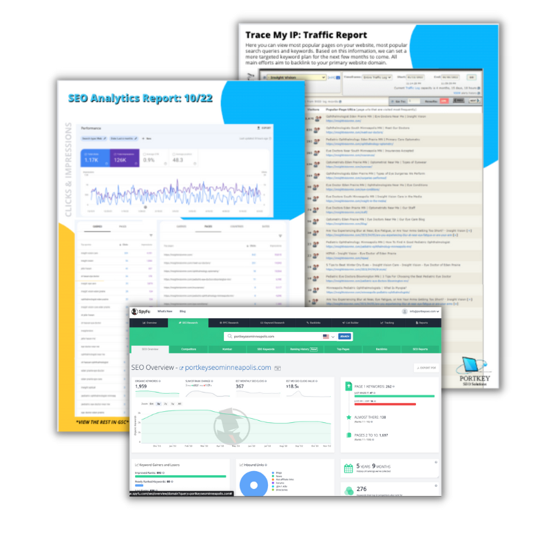 Analytics review - Portkey SEO Minneapolis